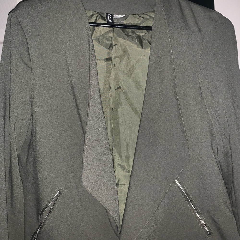 Olive green blazer